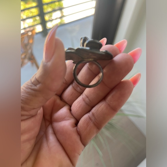 CHANEL Authentic Camellia Ring - Picture 2 of 6